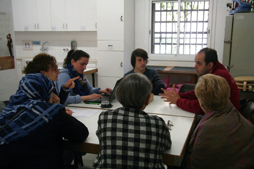 Treball de grups sala fang