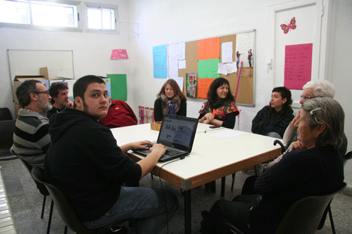 Treball de grups sala rosa