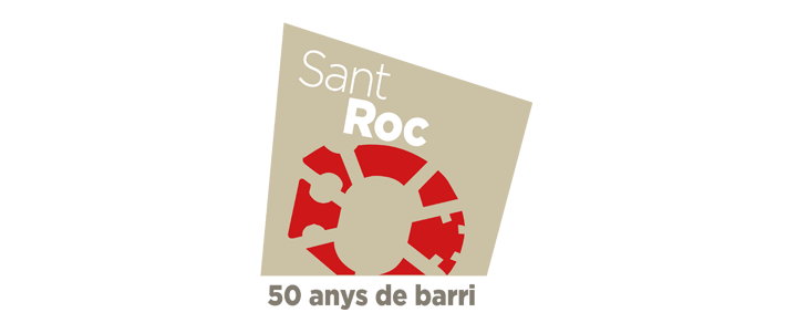 sant roc 50 logo marro